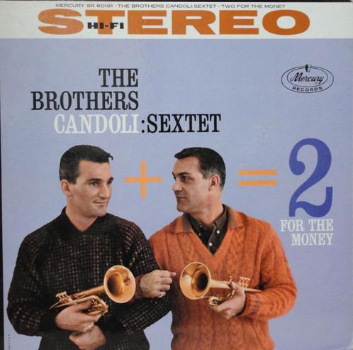 CD=>sale THE BROTHERS CANDOLI SEXTET - 2 For The Money NIEUW, Cd's en Dvd's, Cd's | Jazz en Blues, Zo goed als nieuw, Jazz, 1980 tot heden