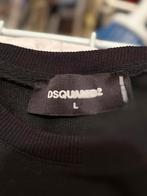 Dsquared Moschino of Valentino sweater, Ophalen of Verzenden, Zo goed als nieuw, Zwart
