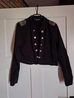 Kort jasje, Kleding | Dames, Jasjes, Kostuums en Pakken, Ophalen of Verzenden, Zo goed als nieuw, Maat 38/40 (M), Zwart