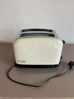 Russell Hobbs Colours Plus Broodrooster - Crème/RVS, Ophalen of Verzenden, Zo goed als nieuw, Uitneembare kruimellade