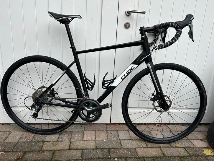 Nette Cube Attain race disc maat 56cm, Fietsen en Brommers, Fietsen | Racefietsen, Zo goed als nieuw, Overige merken, Meer dan 20 versnellingen