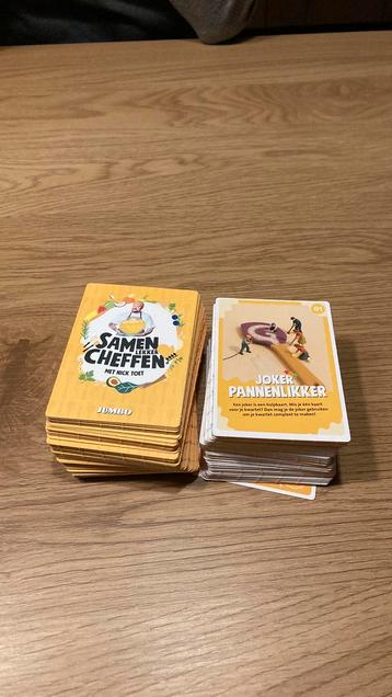 Jumbo samen lekker cheffen met nick toet beschikbaar voor biedingen