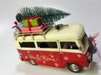 Retro Kerst Bus Rood vw t2 look, Huis en Inrichting, Woonaccessoires | Wanddecoraties, Ophalen of Verzenden, Nieuw