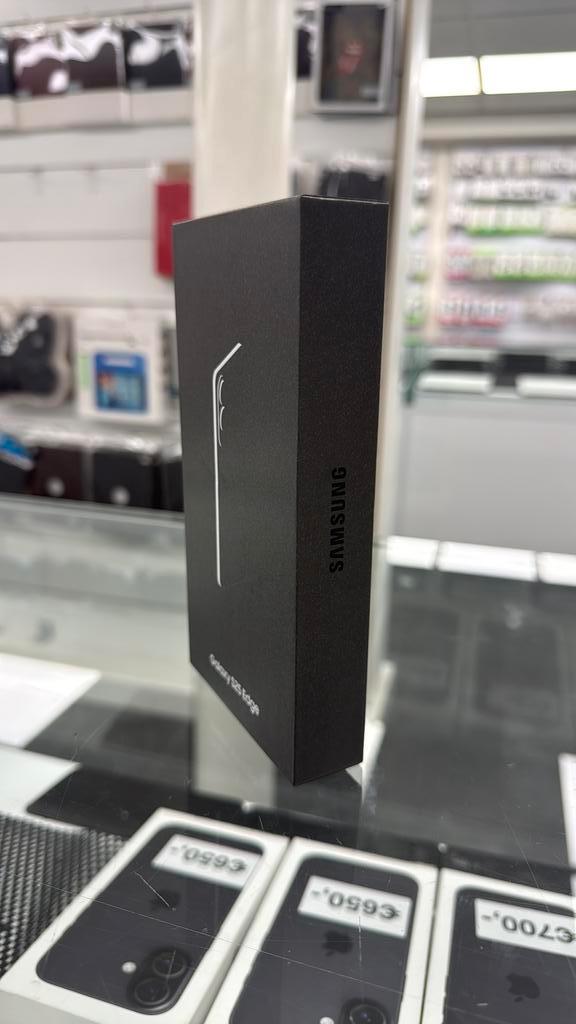 Samsung S25 256GB EDGE Jet Black – Nieuw – €600, Telecommunicatie, Mobiele telefoons | Samsung, Nieuw, Overige modellen, 256 GB