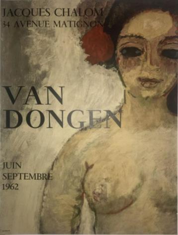Kees van Dongen - Affiche - Jacques Chalom beschikbaar voor biedingen