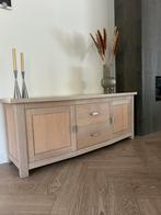 Eiken dressoir / TV meubel, Huis en Inrichting, Kasten | Dressoirs, Ophalen, Met deur(en), 150 tot 200 cm, Eikenhout