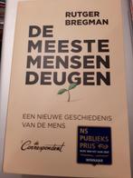 Rutger Bregman - De meeste mensen deugen, Ophalen of Verzenden, Zo goed als nieuw, Rutger Bregman