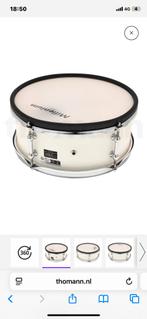 Millenium mps-1000 snaredrum white, Ophalen of Verzenden, Zo goed als nieuw, Drums of Percussie