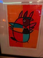 Kleurrijke Vogel Print van J. Schäfer, Ophalen of Verzenden