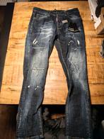 Dsquared2 broek met prijskaartjes, Dsquared2, Blauw, Nieuw, W32 (confectie 46) of kleiner