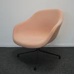 HAY About a Lounge AAL 81 fauteuil | Design | Zwart | Roze, Huis en Inrichting, Fauteuils, Gebruikt, 75 tot 100 cm, Ophalen of Verzenden
