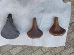 3oldtimer fiets zadels, Fietsen en Brommers, Ophalen of Verzenden, Gebruikt, Algemeen, Zadel
