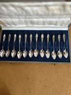 Zilveren lepeltjes in originele doos, Antiek en Kunst, Verzenden