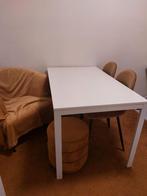 Ikea Melltorp Tafel - Wit, Ophalen, Gebruikt, 100 tot 150 cm, 50 tot 100 cm
