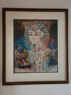 Prachtig Schilderij Tutanchamon. JOADOOR, Ophalen