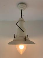 Hanglamp fisherman gebroken wit, Huis en Inrichting, Lampen | Hanglampen, Ophalen of Verzenden, Zo goed als nieuw, Metaal, Minder dan 50 cm