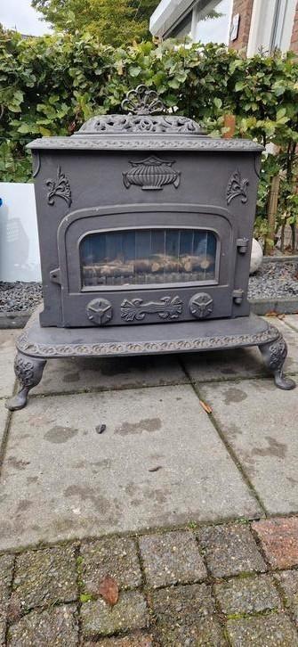 Gaskachel scandia nicole, Huis en Inrichting, Kachels, Gebruikt, Gaskachel, Gas, Ophalen