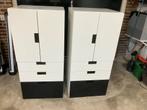 Kinder kledingkast 2x, Huis en Inrichting, Kasten | Kledingkasten, Ophalen, Gebruikt, Met hangruimte, 100 tot 150 cm