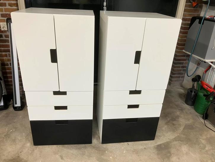 Kinder kledingkast 2x, Huis en Inrichting, Kasten | Kledingkasten, Gebruikt, 100 tot 150 cm, 50 tot 100 cm, 50 tot 75 cm, Met lade(s)