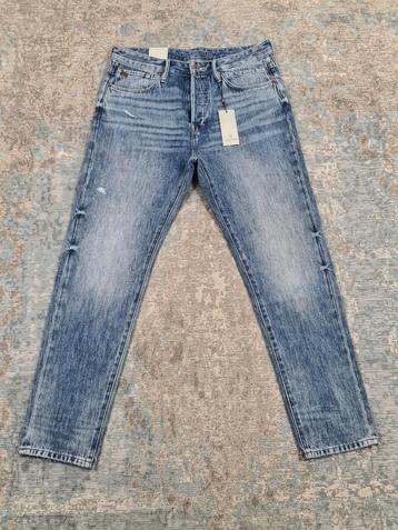 Cast Iron CUDA W32 L34 Relaxed Tapered Katoen Bronno3234 beschikbaar voor biedingen