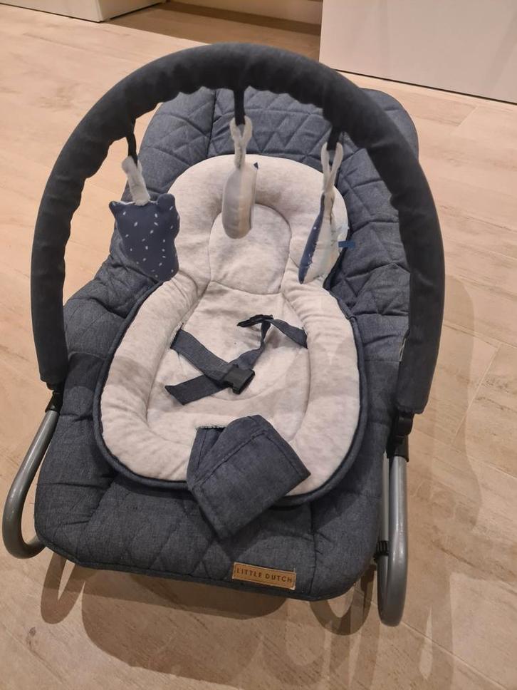 Little Dutch Wipstoel met Speelboog, Kinderen en Baby's, Wipstoeltjes, Zo goed als nieuw, Wipstoel, Overige merken, Met gordel(s) of riempje(s)
