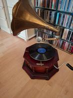 Grammofoon HMV 1930 Mahonie, Antiek en Kunst, Ophalen