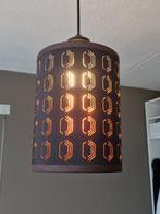 Koperbruine hanglamp, Ophalen of Verzenden, Zo goed als nieuw, Modern, Minder dan 50 cm