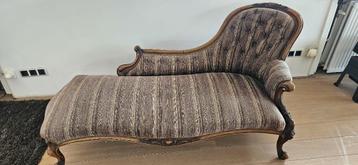 Chaise longue antiek beschikbaar voor biedingen