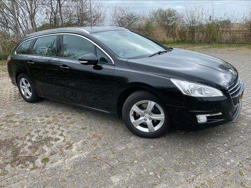 Peugeot 508 1.6 THP SW 2012 Zwart zeer compleet, Auto's, Peugeot, Particulier, ABS, Adaptieve lichten, Airbags, Airconditioning