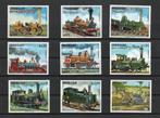 Trein postzegels Paraguay 1972 2376/2384, Postzegels en Munten, Postzegels | Thematische zegels, Ophalen of Verzenden, Postfris