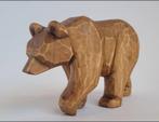 Handgesneden houten Beer, Ophalen of Verzenden