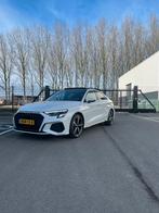 Audi A3 35 Tfsi 150pk Mhev S-tronic 2021 Wit S-line, Auto's, Audi, 1498 cc, 4 cilinders, Wit, USB