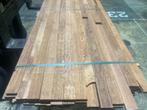 Hardhout/Sucupira Vermelho–open gevel-rhombus-schutting, Ophalen, Planken, Nieuw, Hardhout