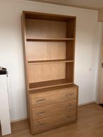 Boekenkast met drie laden, Ophalen, Gebruikt, 200 cm of meer, 50 tot 100 cm