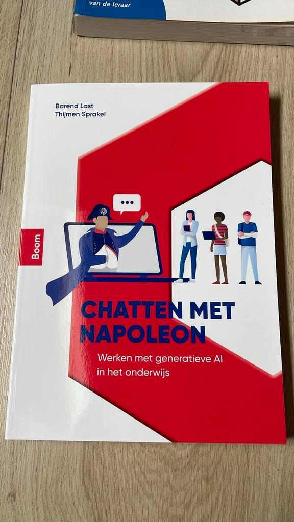 Barend Last - Chatten met Napoleon, Boeken, Wetenschap, Zo goed als nieuw, Ophalen of Verzenden