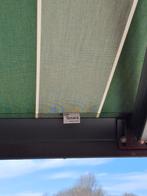 Elektrisch knikarm zonnescherm 300x250cm, Ophalen, Elektrisch, Zo goed als nieuw, 150 tot 300 cm
