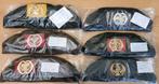 6 stuks NL Baretten met embleem, Ophalen of Verzenden, Landmacht, Nederland, Embleem of Badge