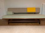 Hans Bellmann prachtige designbank 50 er jaren, Hout, Martin Visser, 150 tot 200 cm, Driepersoons