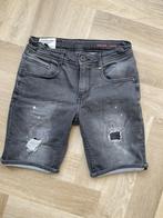 Vingino jeans short grijs Carlisio maat 12 (152), Broek, Gebruikt, Ophalen of Verzenden, Vingino