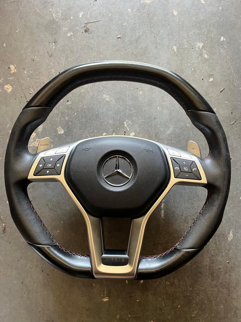 Mercedes A45 AMG W176 stuurwiel met Flippers, Ophalen, Gebruikt, Mercedes-Benz
