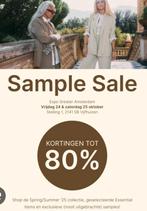 Josh V sample sale ticket, Eén persoon