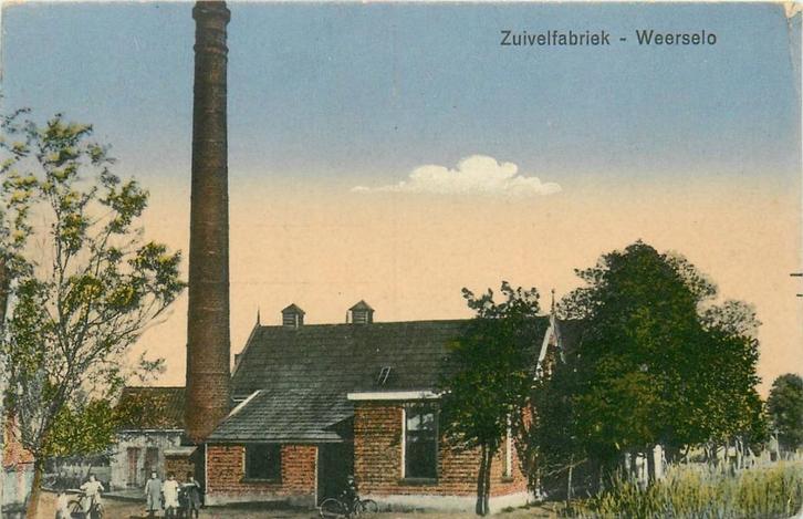 701088047 Weerselo Zuivelfabriek, Verzamelen, Ansichtkaarten | Nederland, Overijssel, Voor 1920, Verzenden