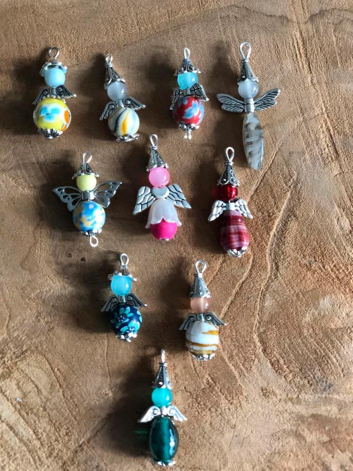 Superleuke engeltjes om cadeau te geven!, Hobby en Vrije tijd, Kralen en Sieraden maken, Zo goed als nieuw, Kraal, Ophalen