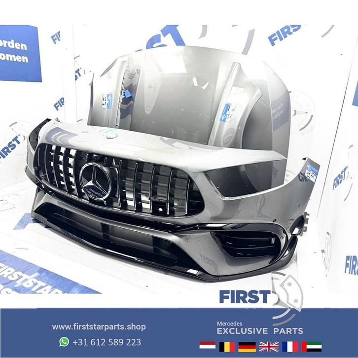 W177 A45 AMG VOORKOP FRONT FACELIFT A45s Mercedes A KLASSE 2, Auto-onderdelen, Carrosserie en Plaatwerk, Bumper, Mercedes-Benz