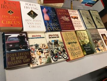 T.K. nog 8 boeken van John Irving zie actuele lijst beschikbaar voor biedingen