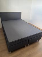 Tweepersoons bed, Huis en Inrichting, Slaapkamer | Bedden, Ophalen, Gebruikt, Tweepersoons, 140 cm