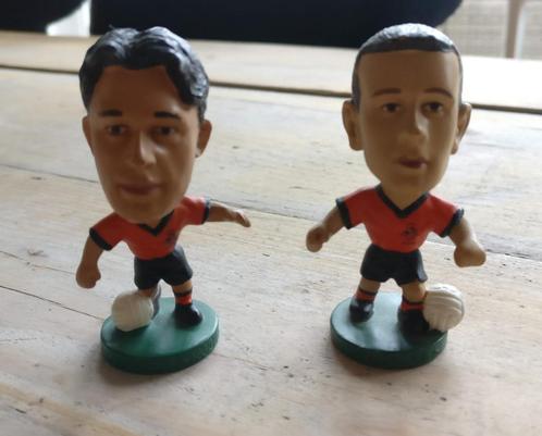 voetbalfiguurtjes van Nistelrooij en Cocu, Verzamelen, Sportartikelen en Voetbal, Zo goed als nieuw, Beeldje of Poppetje, Overige binnenlandse clubs