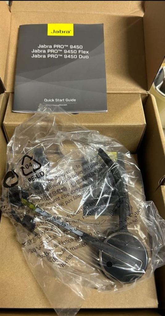 ➡️ NIEUW Jabra PRO9450 MONO Headset 9450-25-707-101 PRO 9450, Telecommunicatie, Vaste telefoons | Handsets en Draadloos, Nieuw