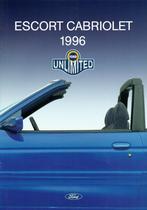 Folder Ford Escort Cabriolet (1996), Verzenden, Gelezen, Ford