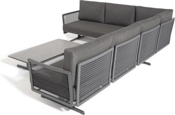 4SO Lounge set Kaya in Antrazhit all weather kussens nieuw beschikbaar voor biedingen